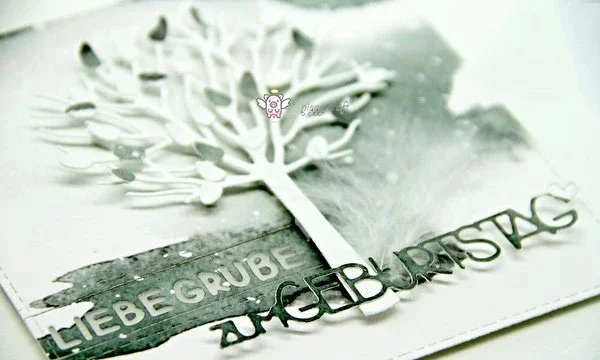 Art Craft Tree - Wykrojniki metalowe Piggy Craft, forma do