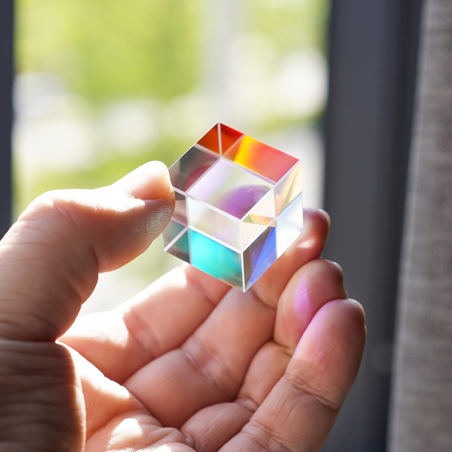 Art Craft Optical - Mini K9 Kryształowe Kostki Koraliki RGB