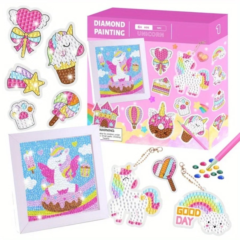 Art Craft Unicorn - Zestaw do malowania diamentami dla dzieci