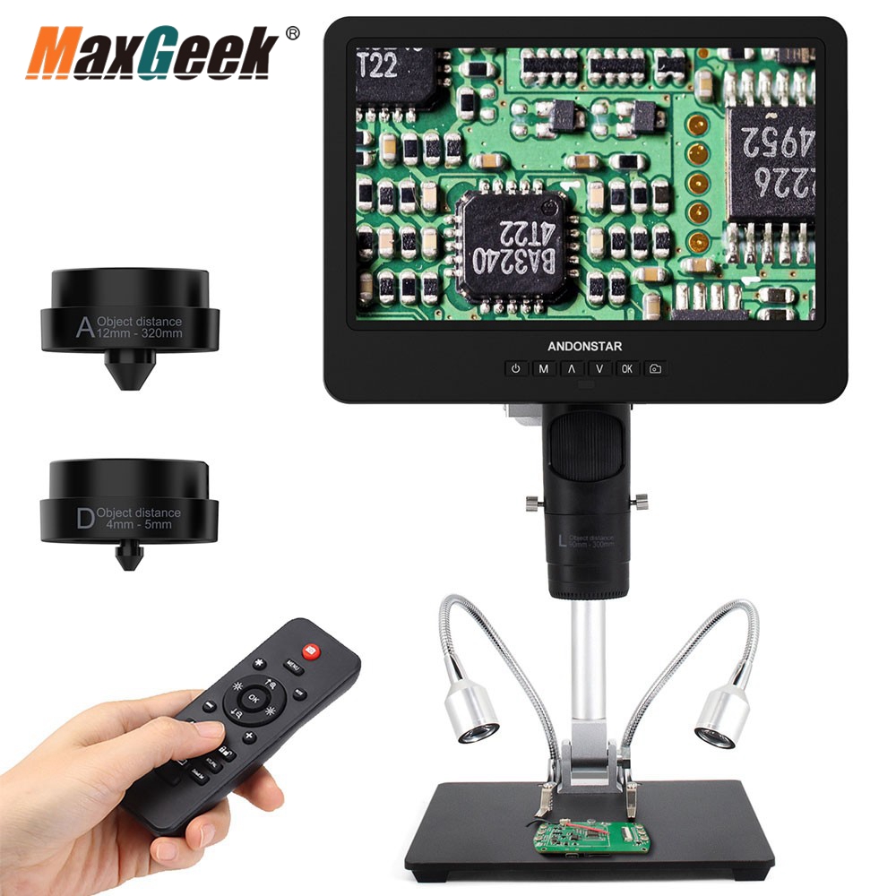 Art Craft Video - Maxgeek Andonstar AD249SM 10-calowy mikroskop cyfrowy