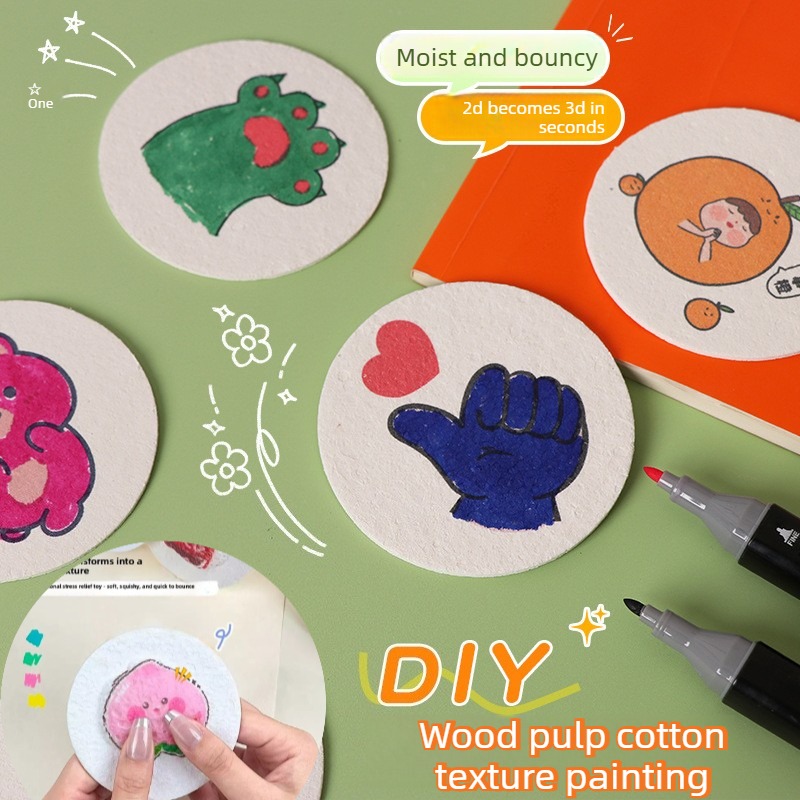 Art Craft Halloween Preschool - Papier do malowania 3D z efektem