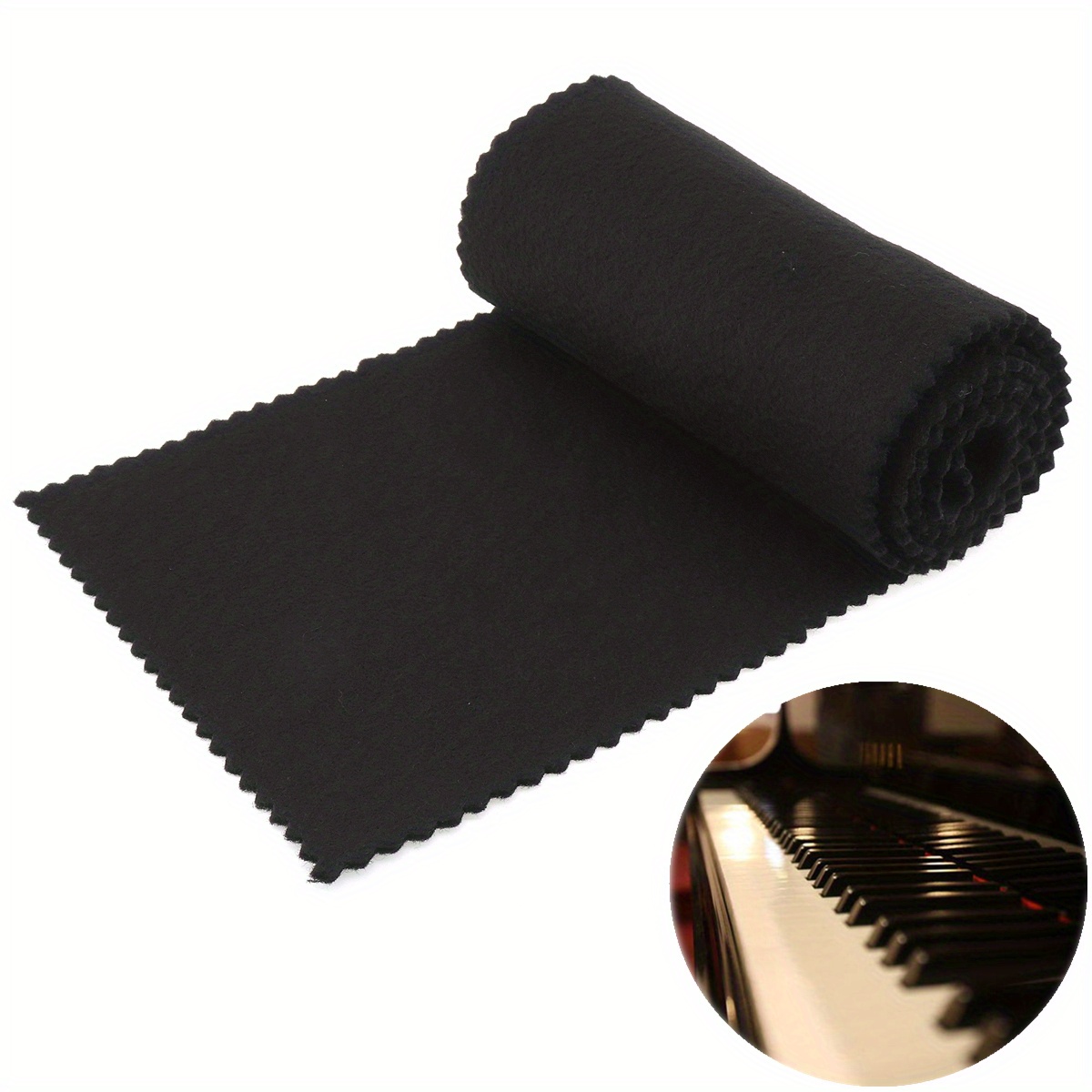 Art Craft And Cloth - Solidna tkanina lniana wstępnie przycięta na