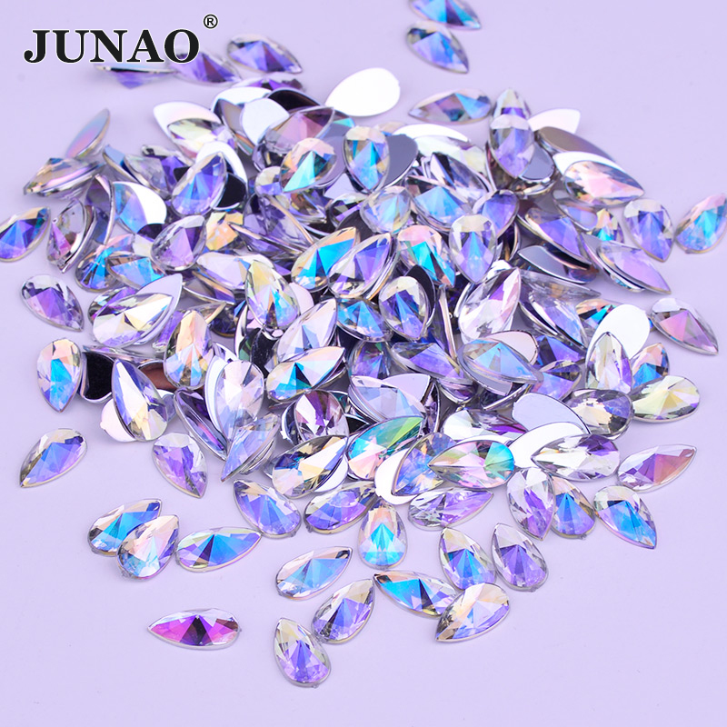 Craft And Art Difference - JUNAO hurtownie 8*13mm 9*18mm Flatback spadek