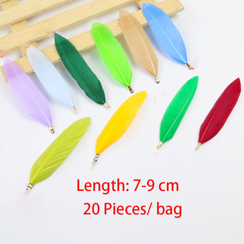 20 szt. Naturalnych Piór Gęsic – Art Craft Activity recenzja i cena