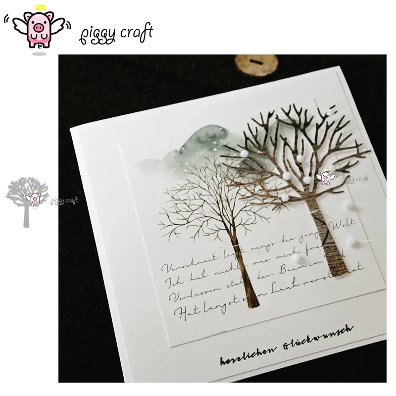 Wykrojniki metalowe Piggy Craf – Art Craft Tree recenzja i cena