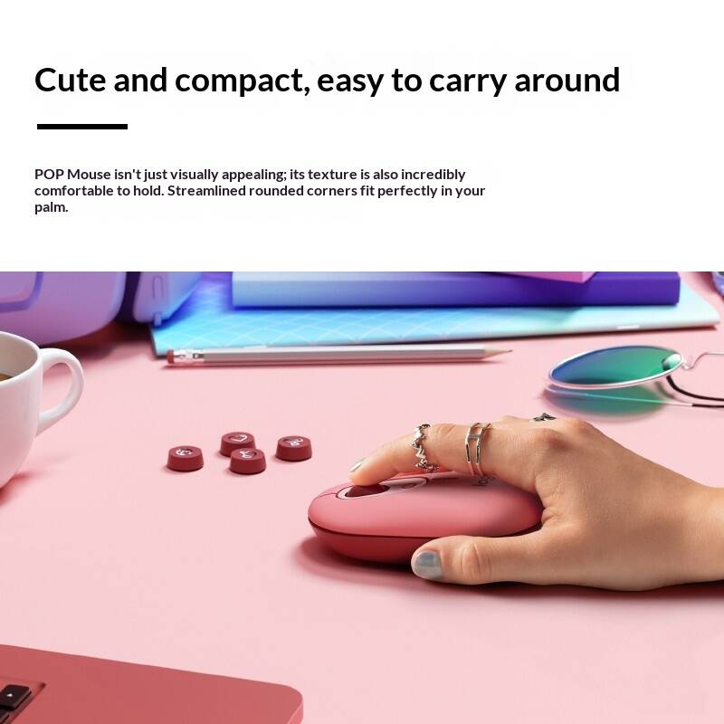 Mysz Logitech M350 POP Pebble, – Art Craft Optical recenzja i cena