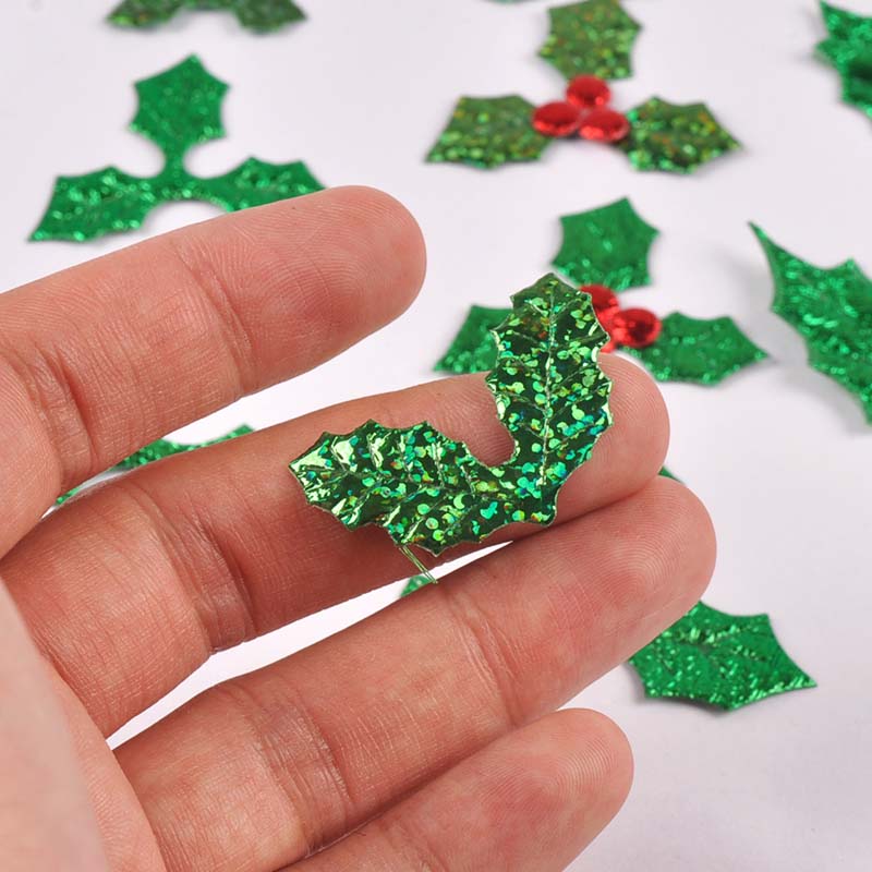 100 sztuk 25-60mm liście choin – Art Craft Tree recenzja i cena