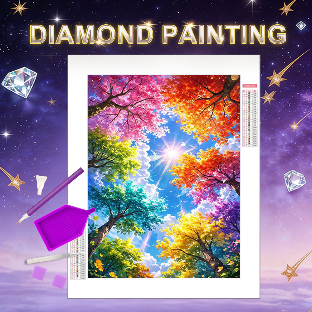 HUACAN Diamentowe Malowanie Kr – Art Craft Tree recenzja i cena