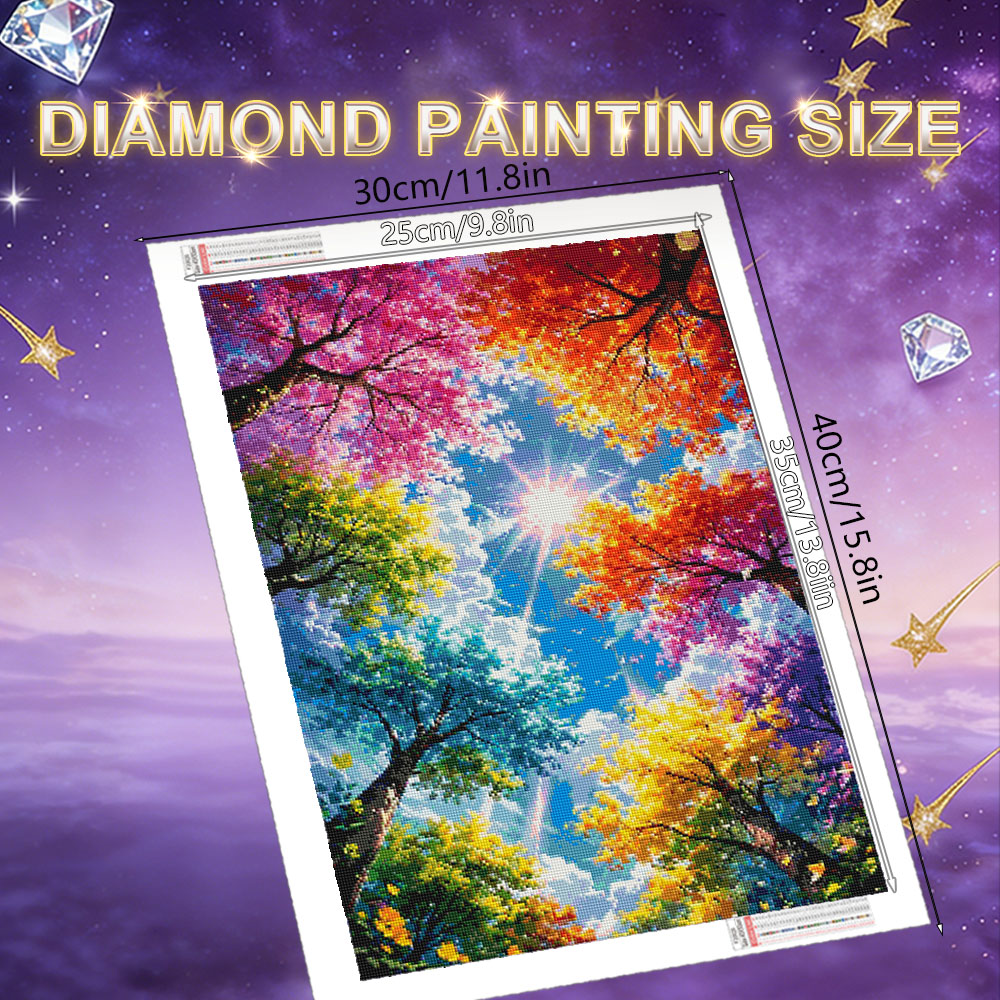 HUACAN Diamentowe Malowanie Kr – Art Craft Tree recenzja i cena