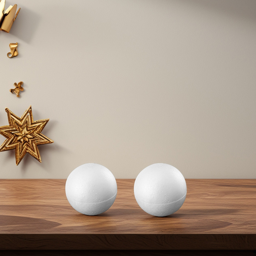 12 sztuk białych kul z pianki  – Art Craft For Christmas recenzja i cena