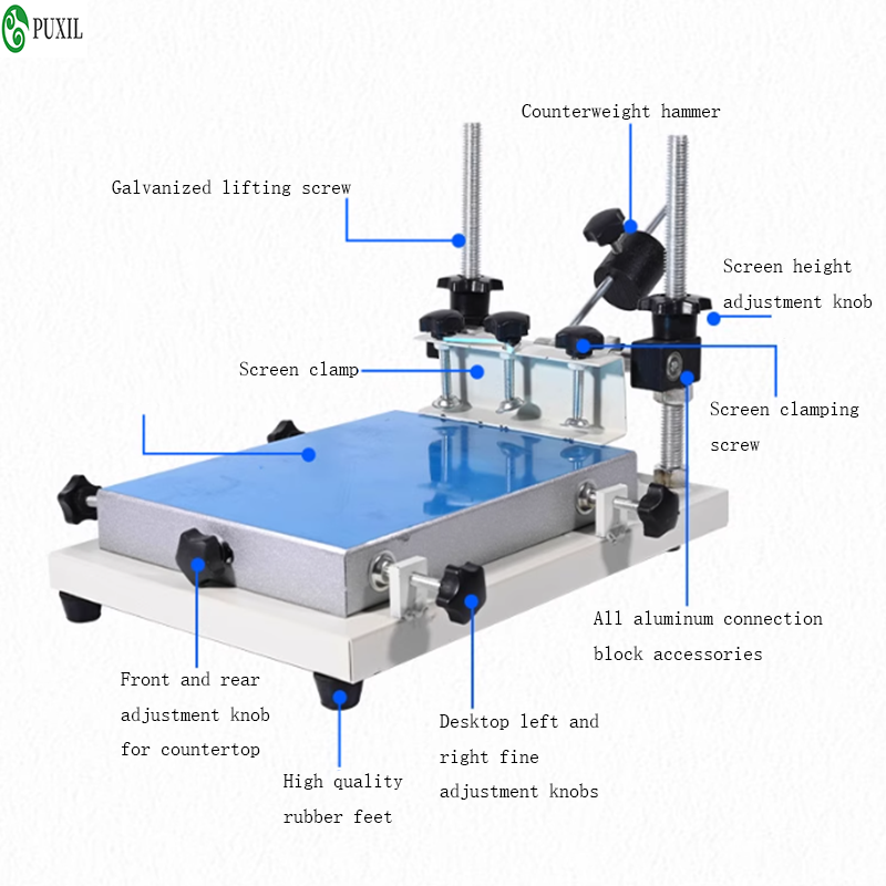 Mała ręczna płaska maszyna do  – Silk Screen Printing recenzja i cena