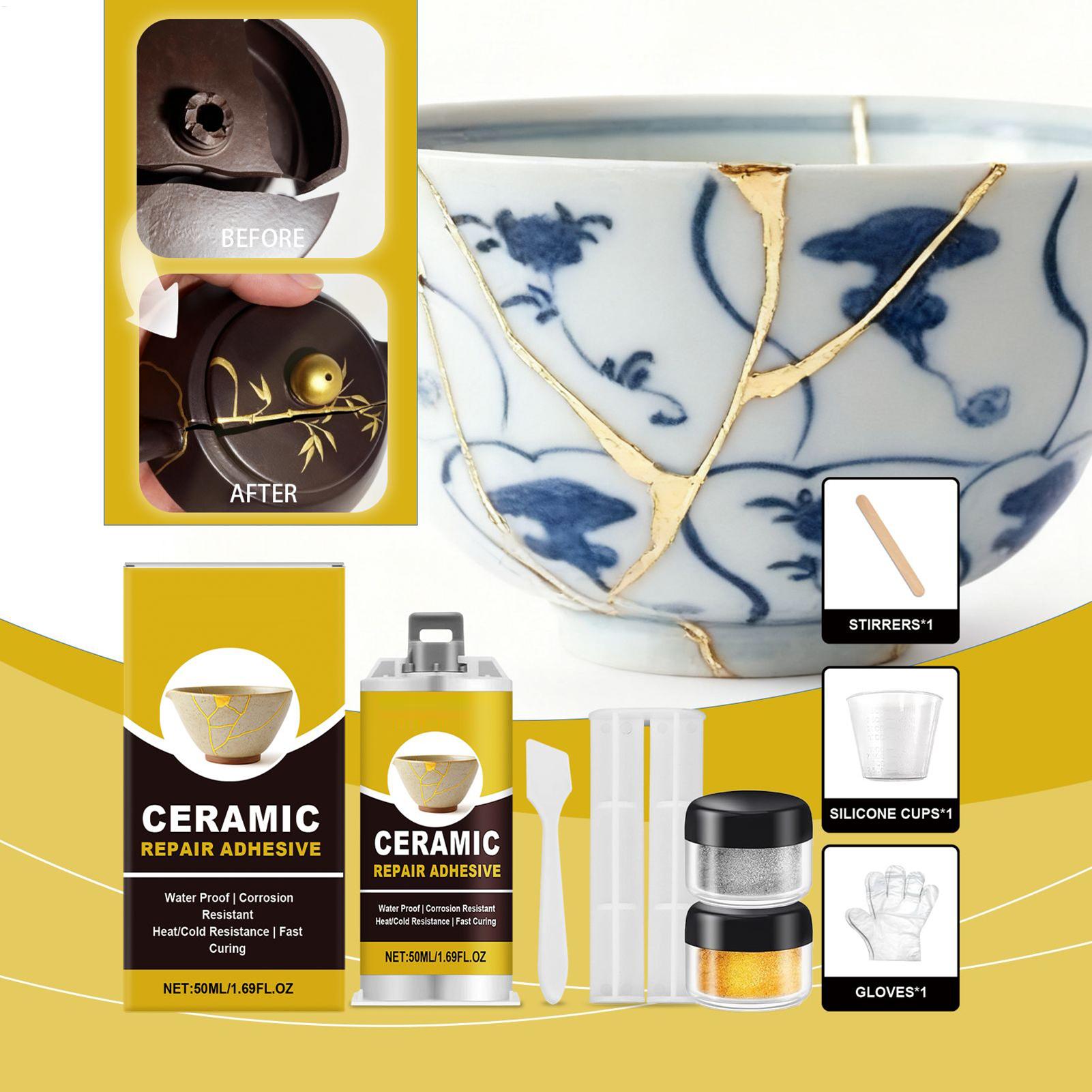 Zestaw do naprawy Kintsugi, zł – Art Craft Cup recenzja i cena