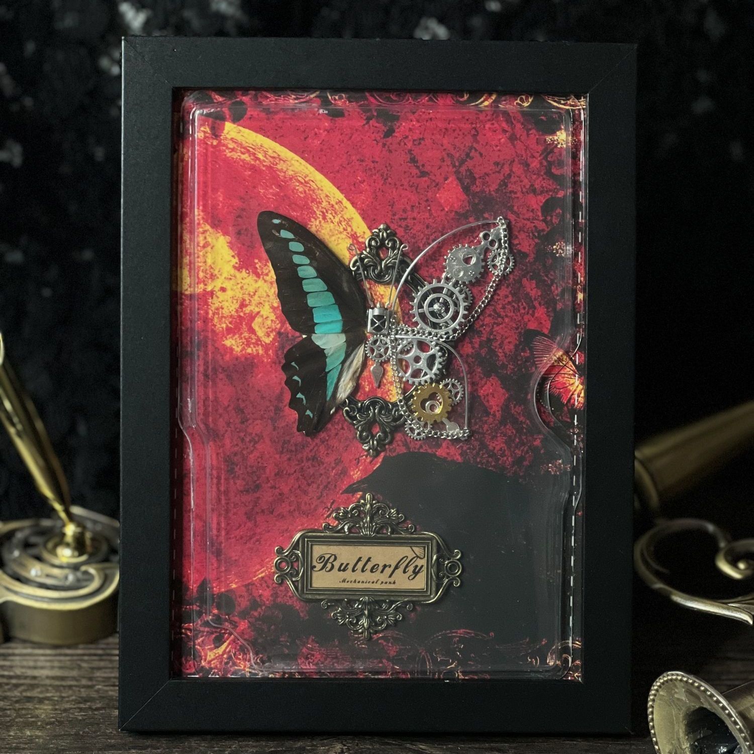 Zestaw DIY: Ramka Steampunk z  – Art Craft And Cloth recenzja i cena