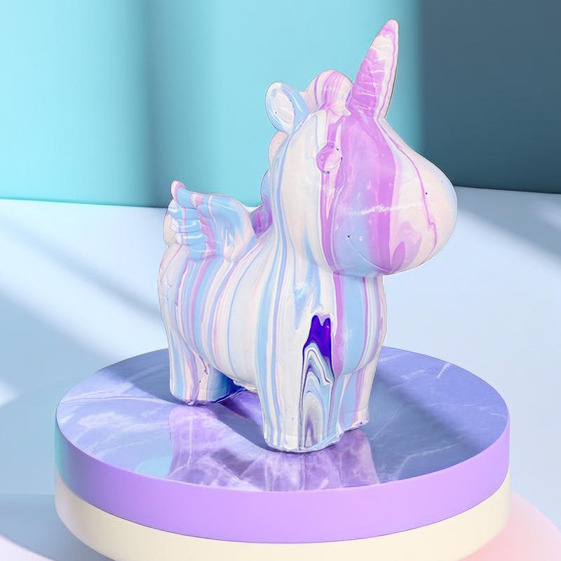 Zestaw farb akrylowych Fluid U – Art Craft Unicorn recenzja i cena