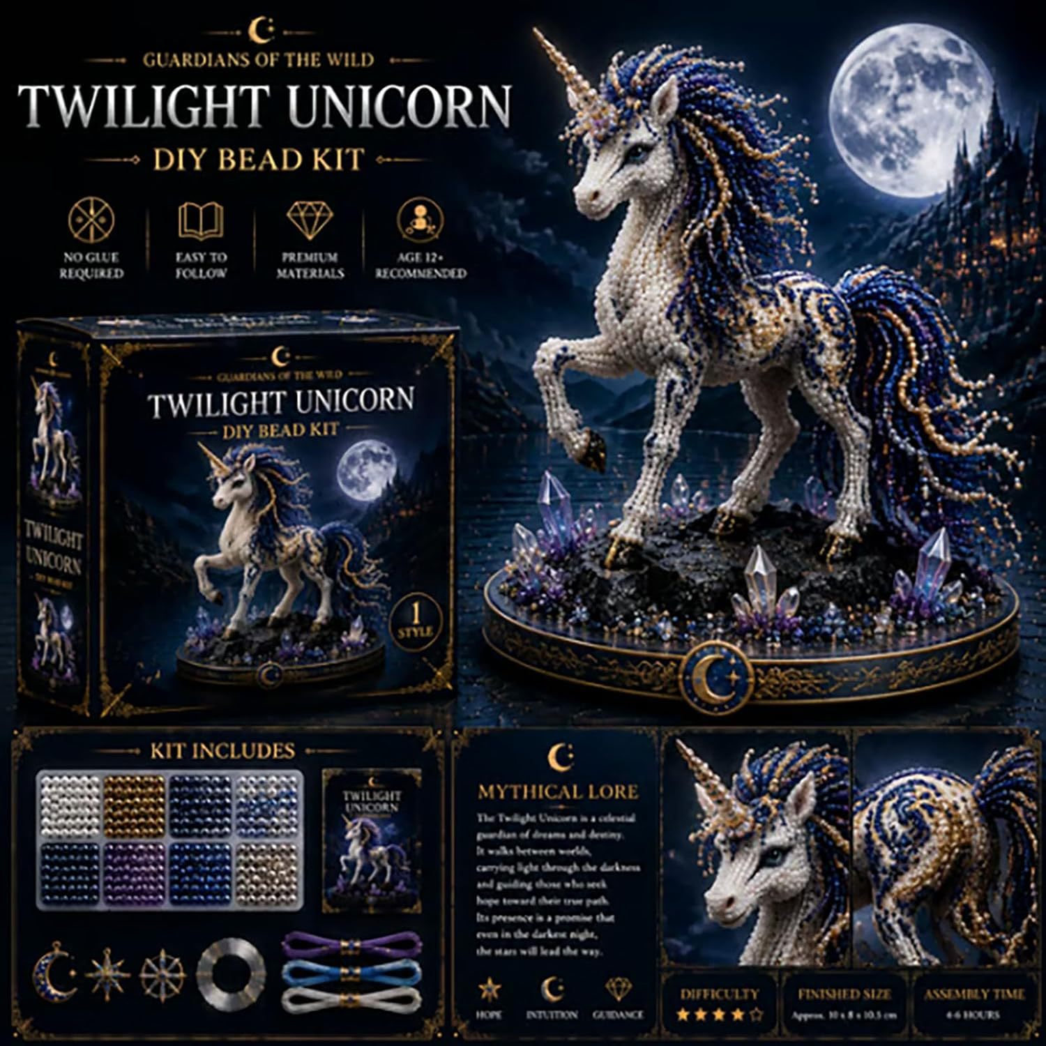 Zestaw do samodzielnego tworze – Art Craft Unicorn recenzja i cena