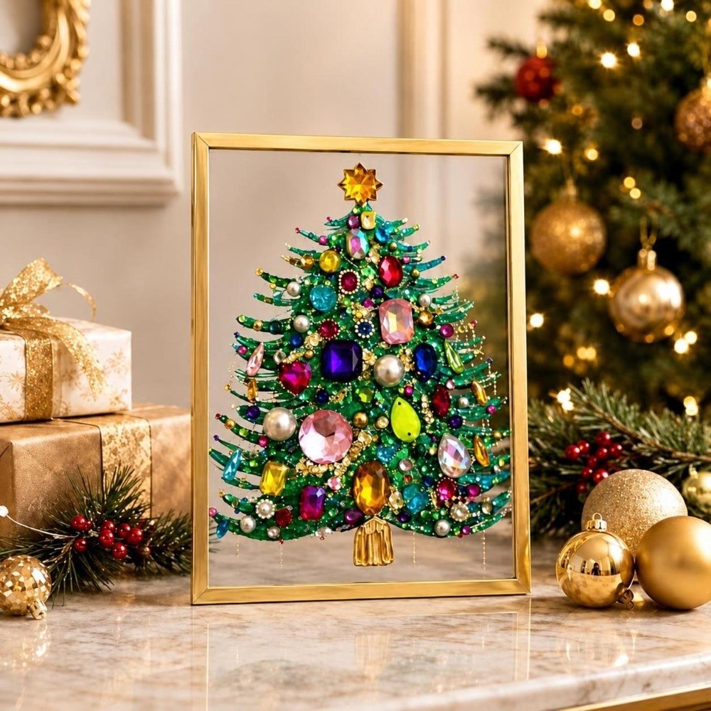 1 zestaw DIY na choinkę, zesta – Art Craft Tree recenzja i cena