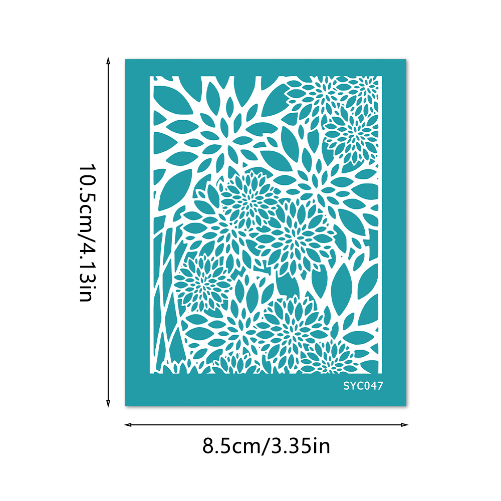 1 arkusz wzór liści róży szabl – Silk Screen Printing recenzja i cena
