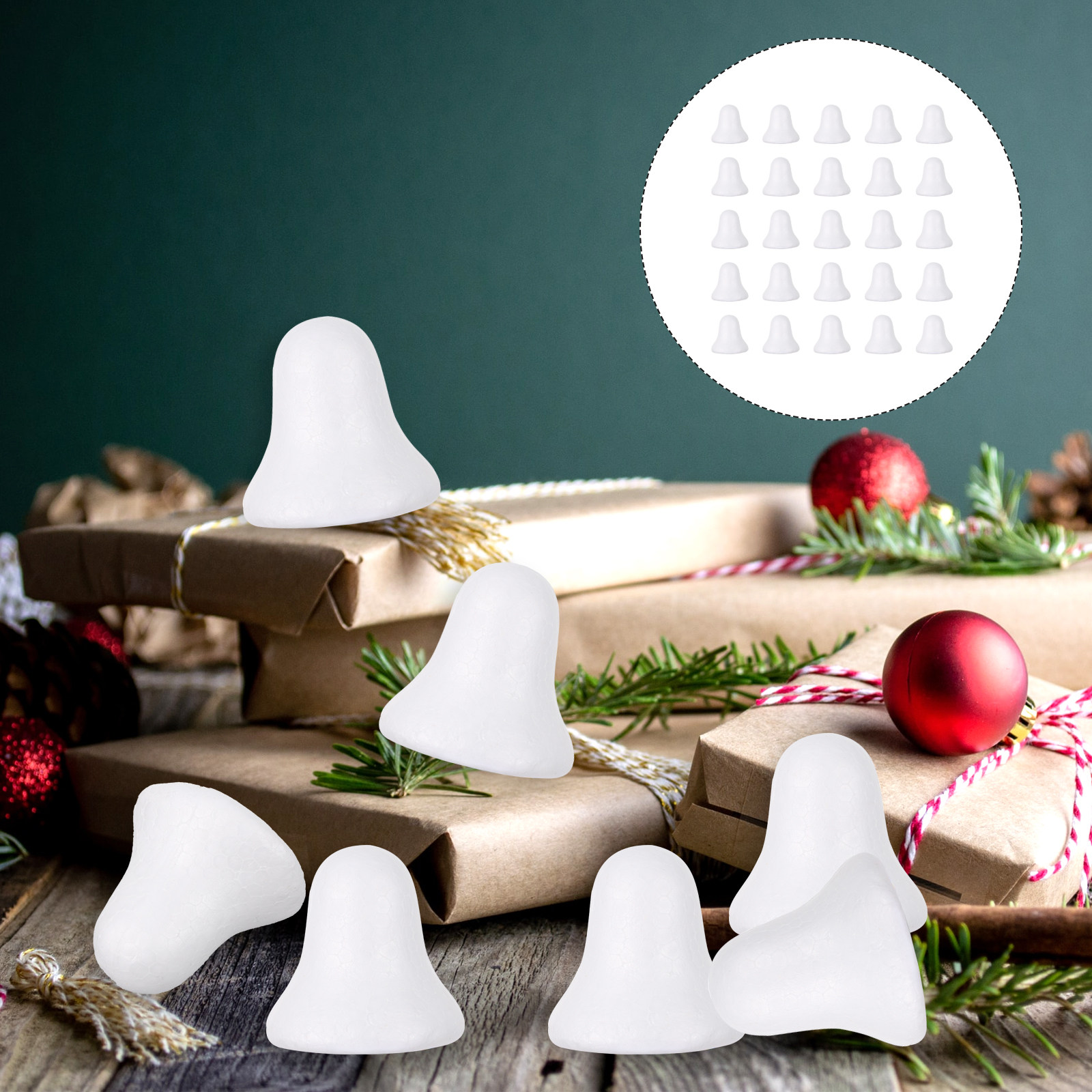 50 sztuk białych piankowych fo – Art Craft Decoration Ideas recenzja i cena