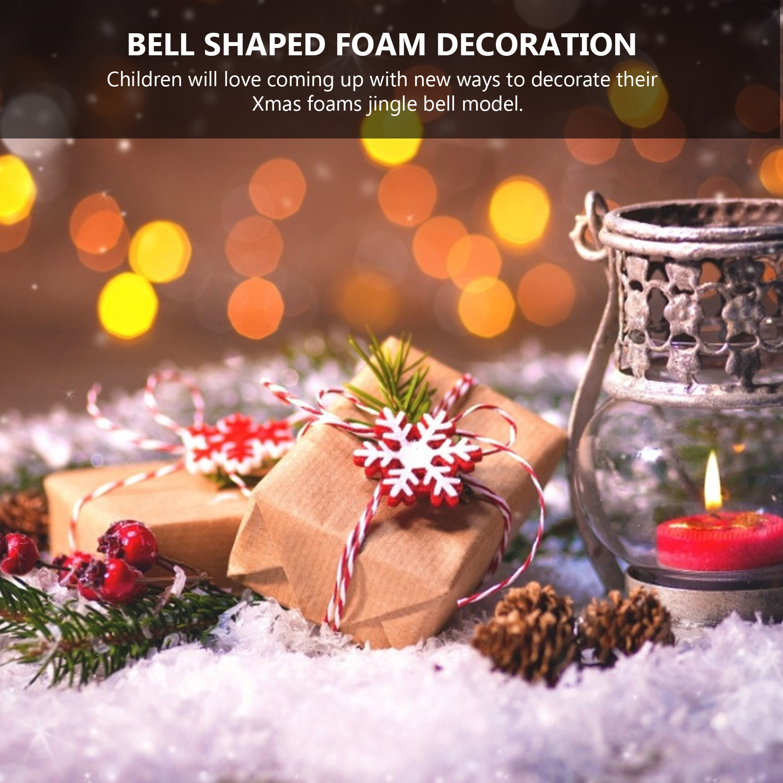 50 sztuk białych piankowych fo – Art Craft Decoration Ideas recenzja i cena