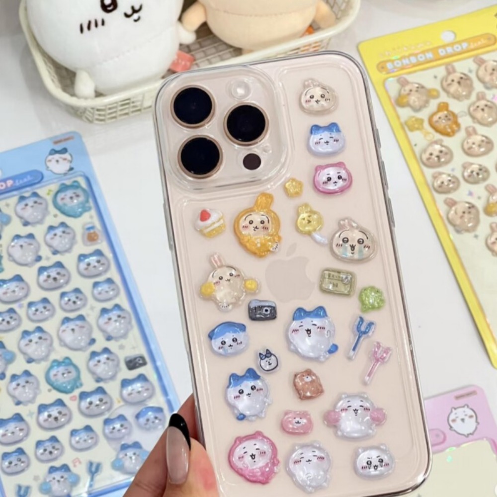 Urocze naklejki 3D Chiikawa z  – Art Craft And Cloth recenzja i cena