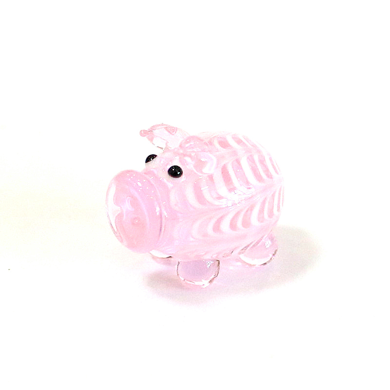 Figurka świnki z szkła Murano, – Craft And Art Difference recenzja i cena