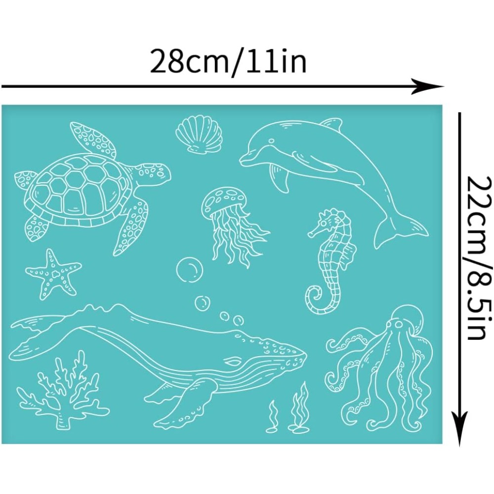 2 szt. 11x8,6 cala zwierzęta m – Silk Screen Printing recenzja i cena
