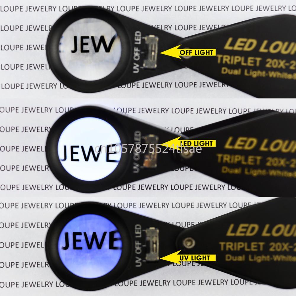 Lupa 20x z 6 diodami LED, szkł – Art Craft Optical recenzja i cena